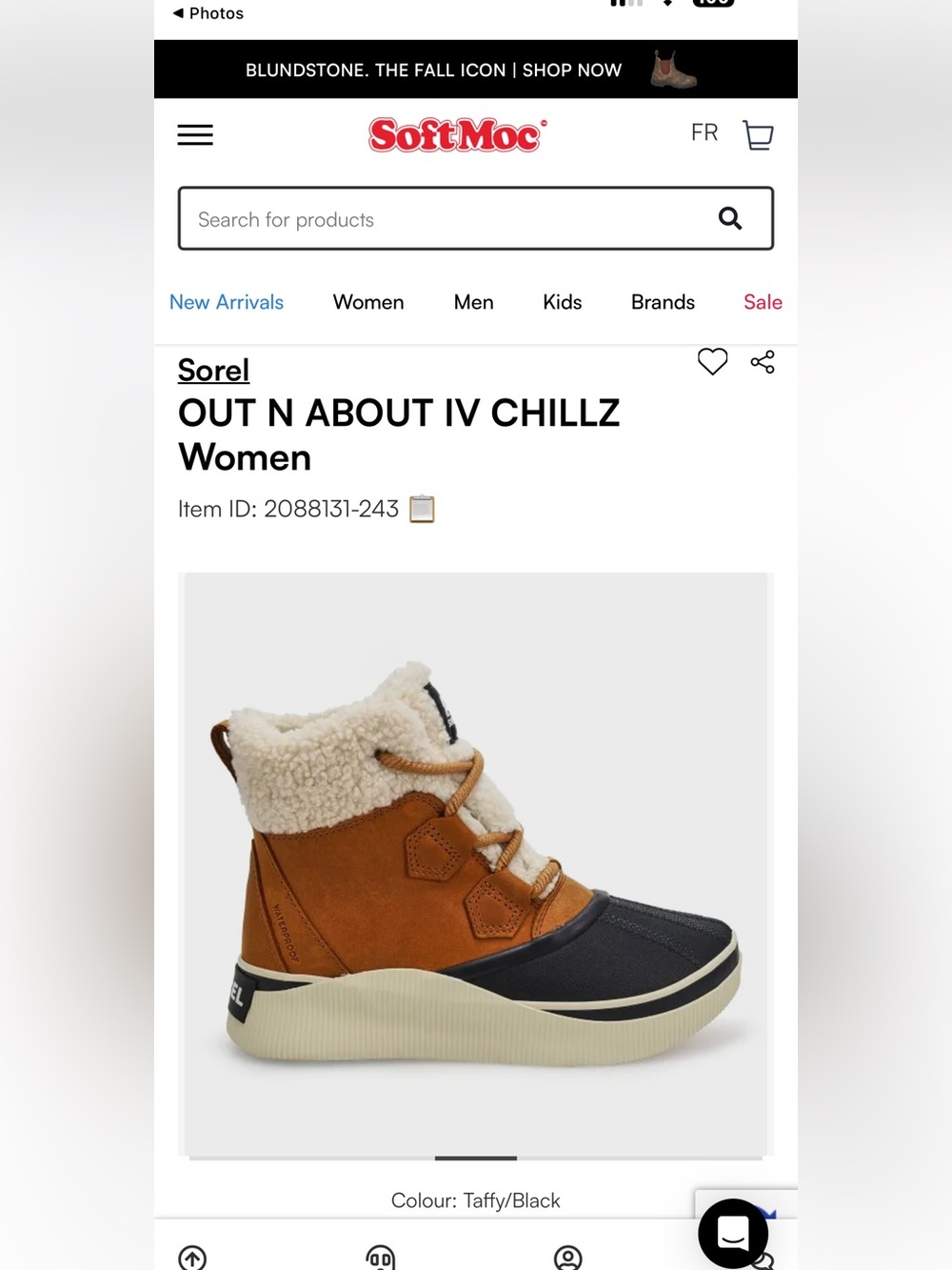 Sorel Out N About IV Chillz Women’s in Taffy/Black and size 6,5